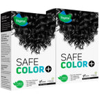 Vegetal Safe Hair Color Organic Soft Black Hair Color 100g Ammonia-Free for Men & Women