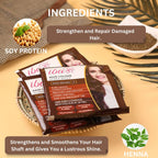 Iba Dark Brown Henna Hair Color 70g Ammonia-Free Herbal Powder