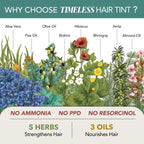 Paradyes Rich Burgundy Hair Color, Permanent, Grey Coverage, No PPD/Ammonia