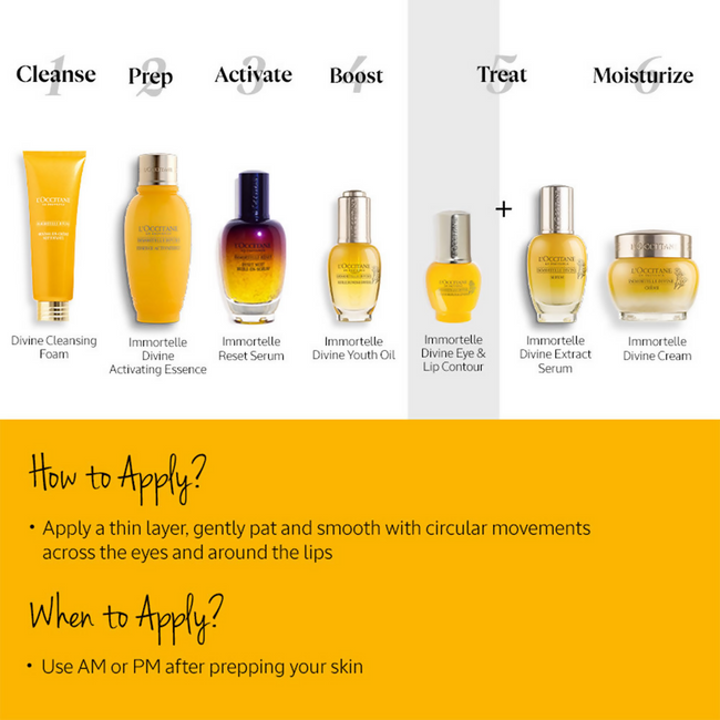 L'Occitane Immortelle Divine Anti-Aging Eye And Lip Contour Main Image