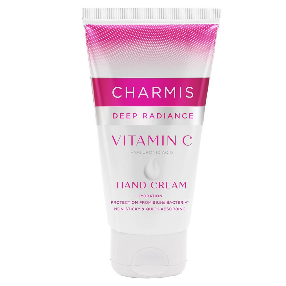 Charmis Deep Radiance Vitamin C Cream for Hands with Hyaluronic Acid