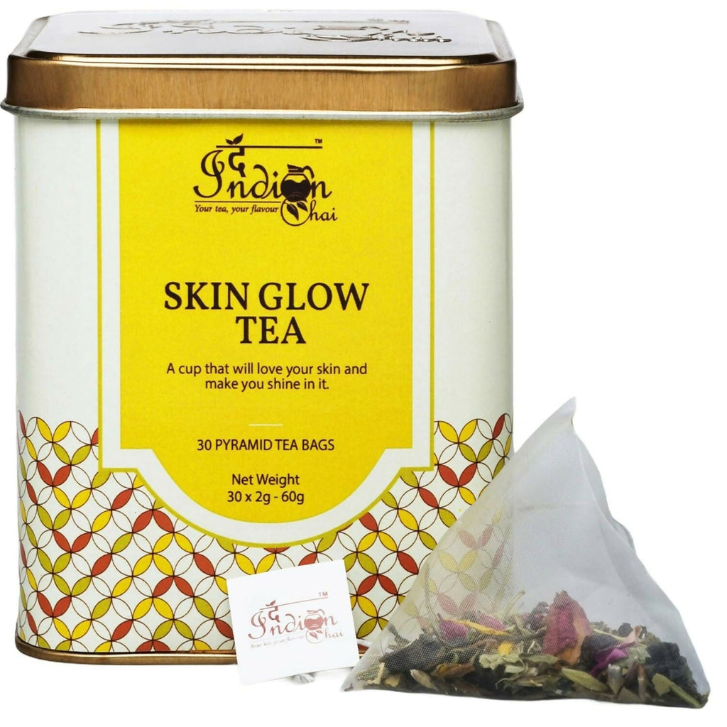 The Indian Chai – Skin Glow Tea 30 Pyramid Tea Bags