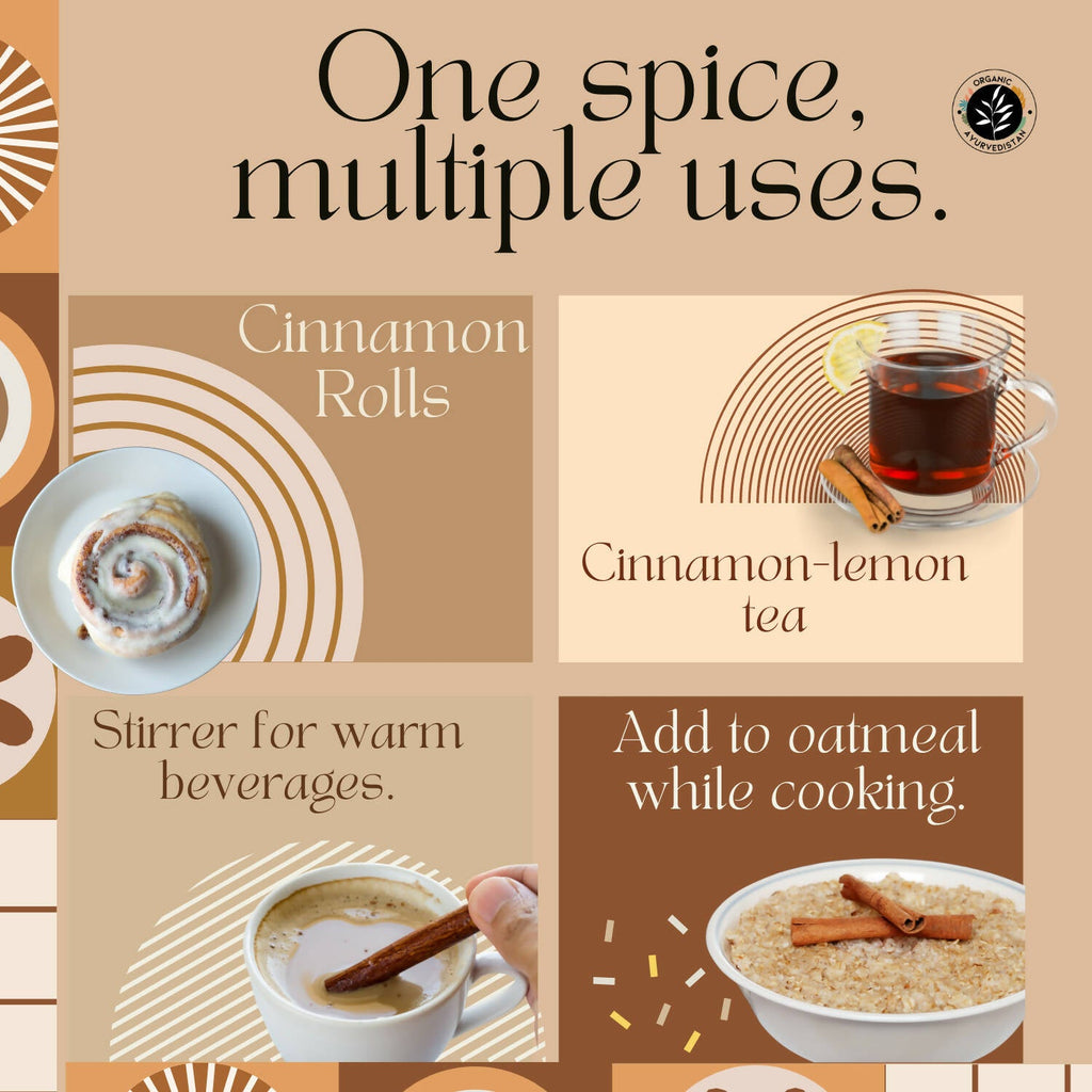 Organic Ayurvedistan Ceylon Cinnamon Sticks