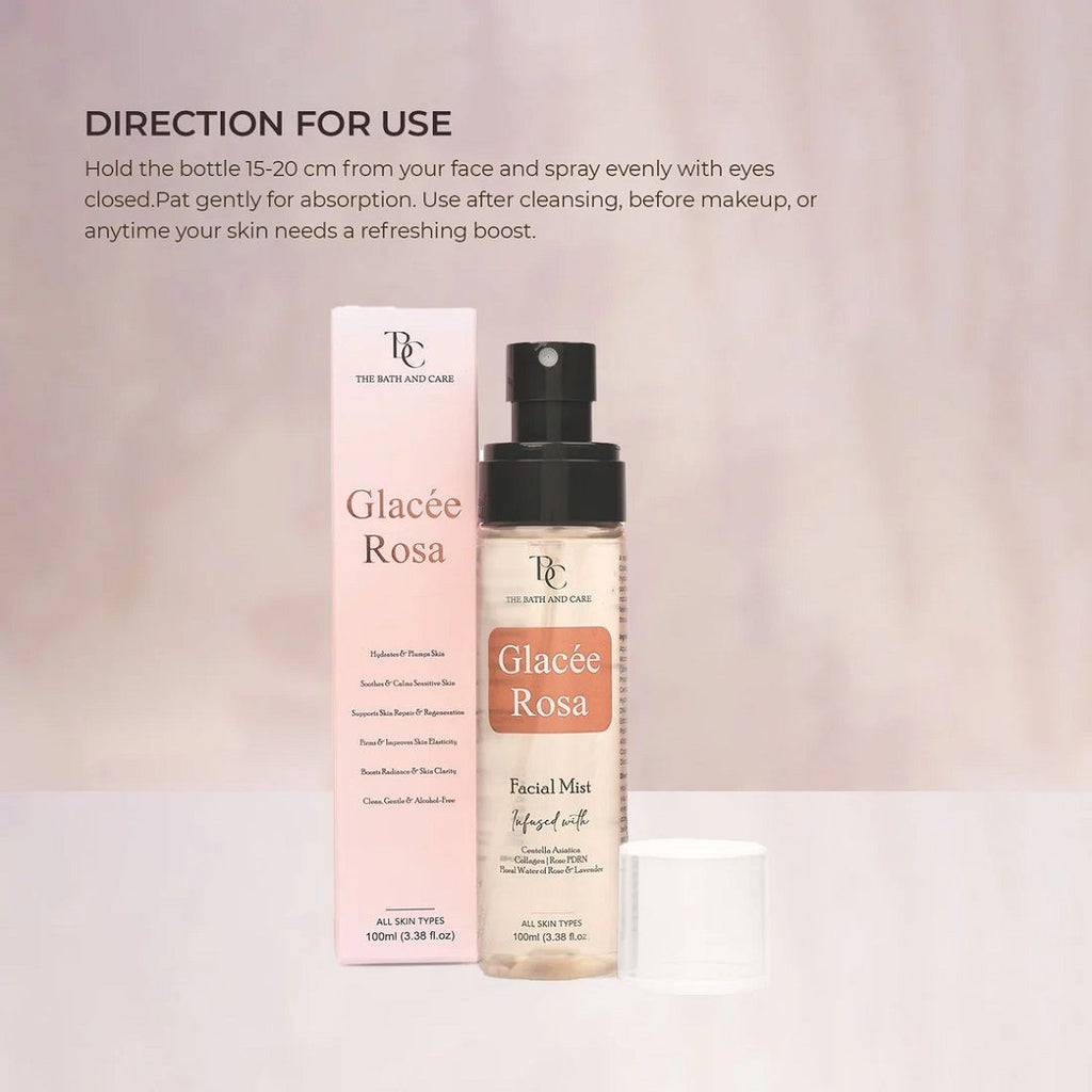 TBC - The Bath and Care Glacee Rose Facial Mist Toner