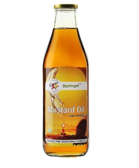 Santrupti Mustard Oil (Cold Pressed) Hover Image