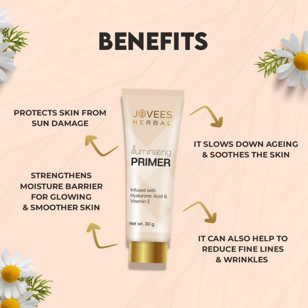 Jovees Illuminating Primer Infused with Hyaluronic Acid & Vitamin E