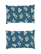 Story@home Arena Grey & Yellow Floral Printed 180 TC Queen Bedsheet & 2 Pillow Covers