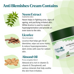 Kulsum's Kaya Kalp Anti-Blemishes Cream Daily Face Care For Reduced Pigmentation & Dark Circles