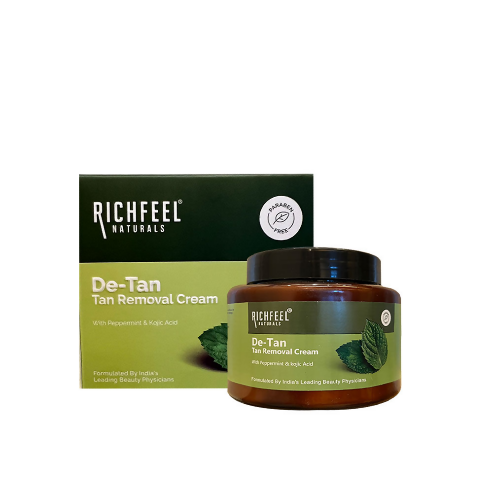 Richfeel De-tan Cream Natural Tan Removal Face Pack