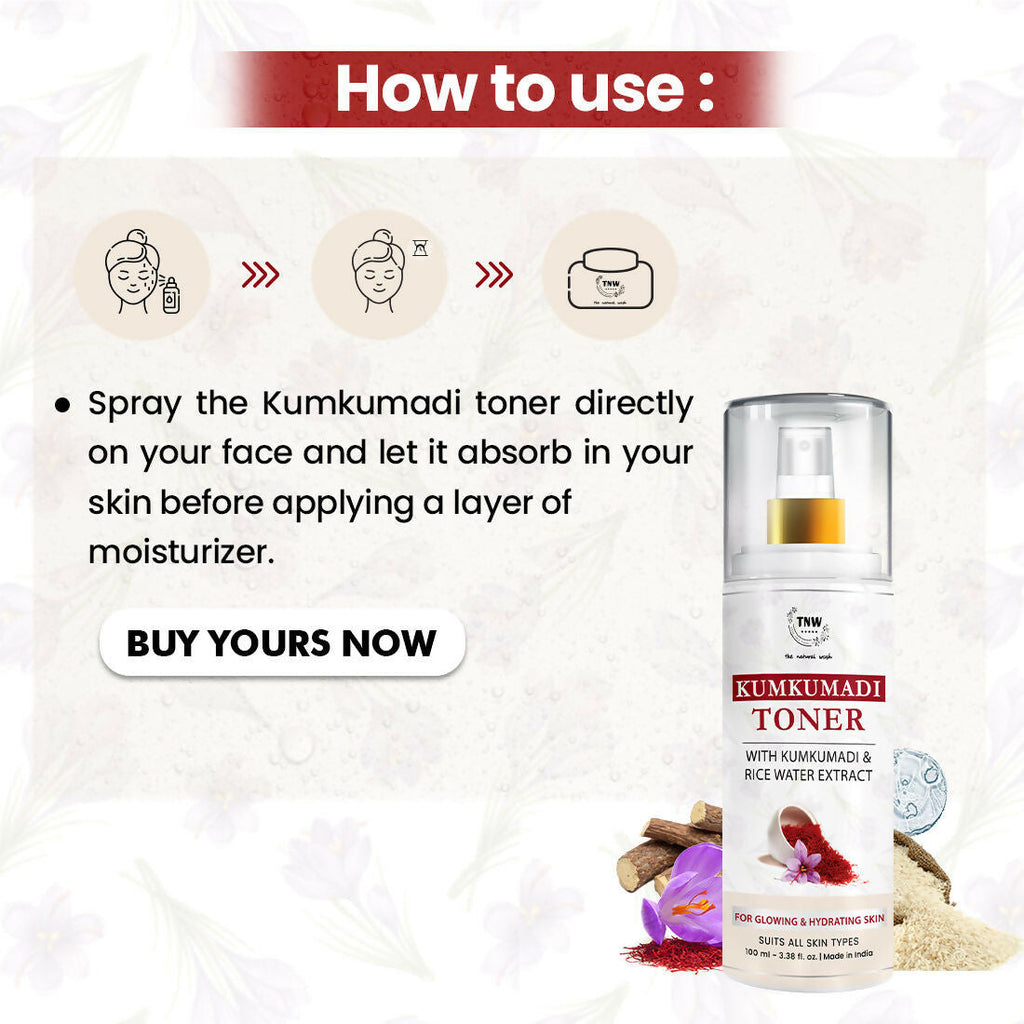 The Natural Wash Oil-Controlling Kumkumadi Toner