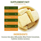 NutroActive Desi Ghee Keto Coconut Barfi