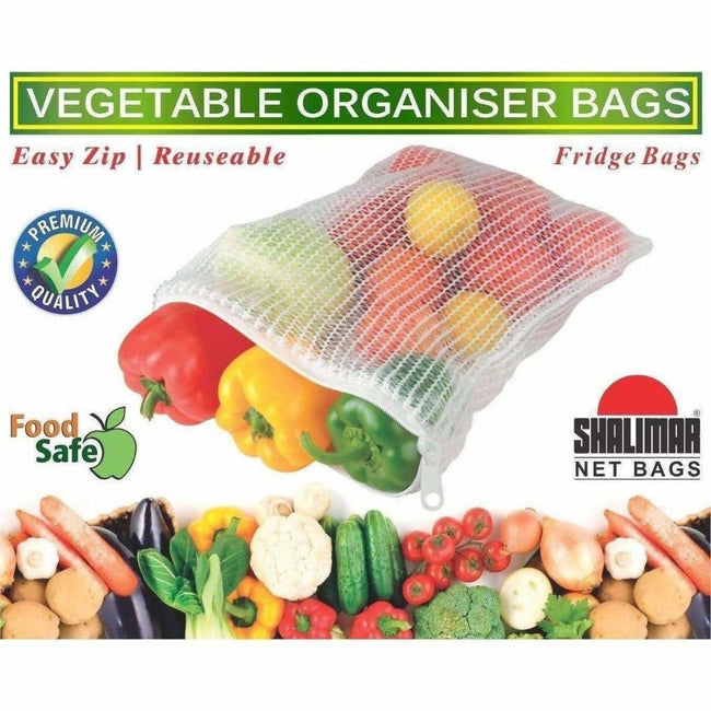 Shalimar Reusable Vegetable Fridge Bags Hover Image