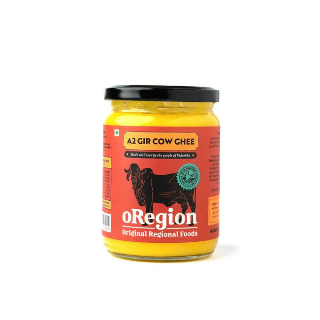 oRegion A2 Gir Cow Ghee | 100% Gir Cow Ghee | Organic Desi Ghee From Gir Cow Hover Image