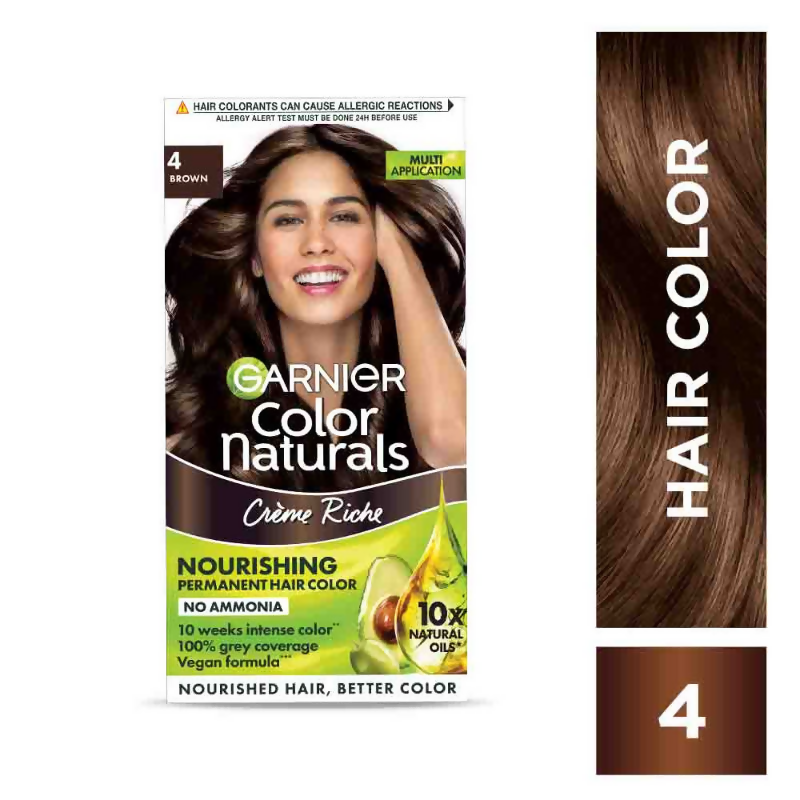 Garnier Color Naturals Crème Riche Hair Color - 4 Brown