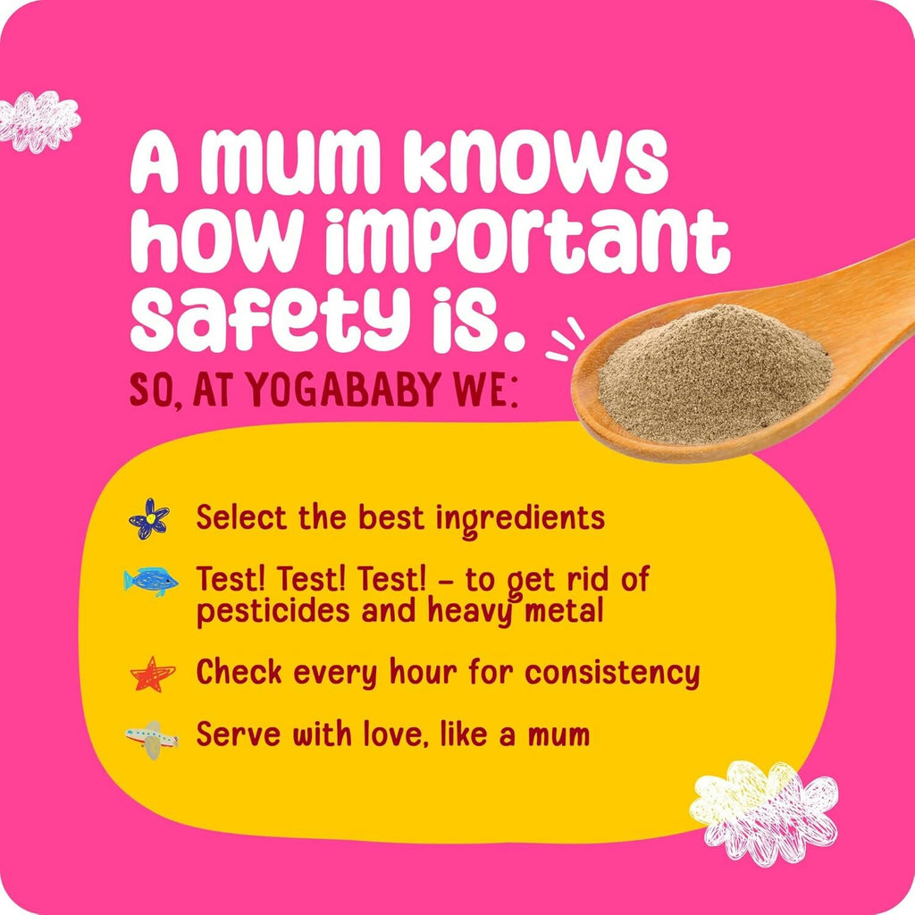 Yogabar Yogababy Date Powder, Healthy Nut Powders For Infants, Kids