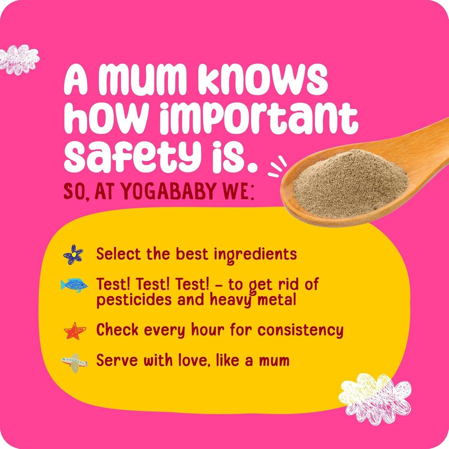 Yogabar Yogababy Date Powder, Healthy Nut Powders For Infants, Kids