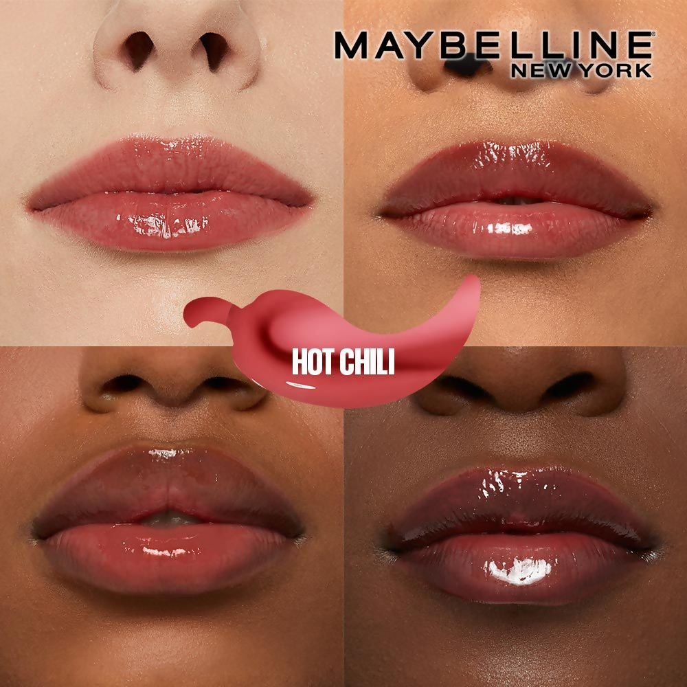 Maybelline New York Lifter Plump - Plumping Lip Gloss - Hot Chili