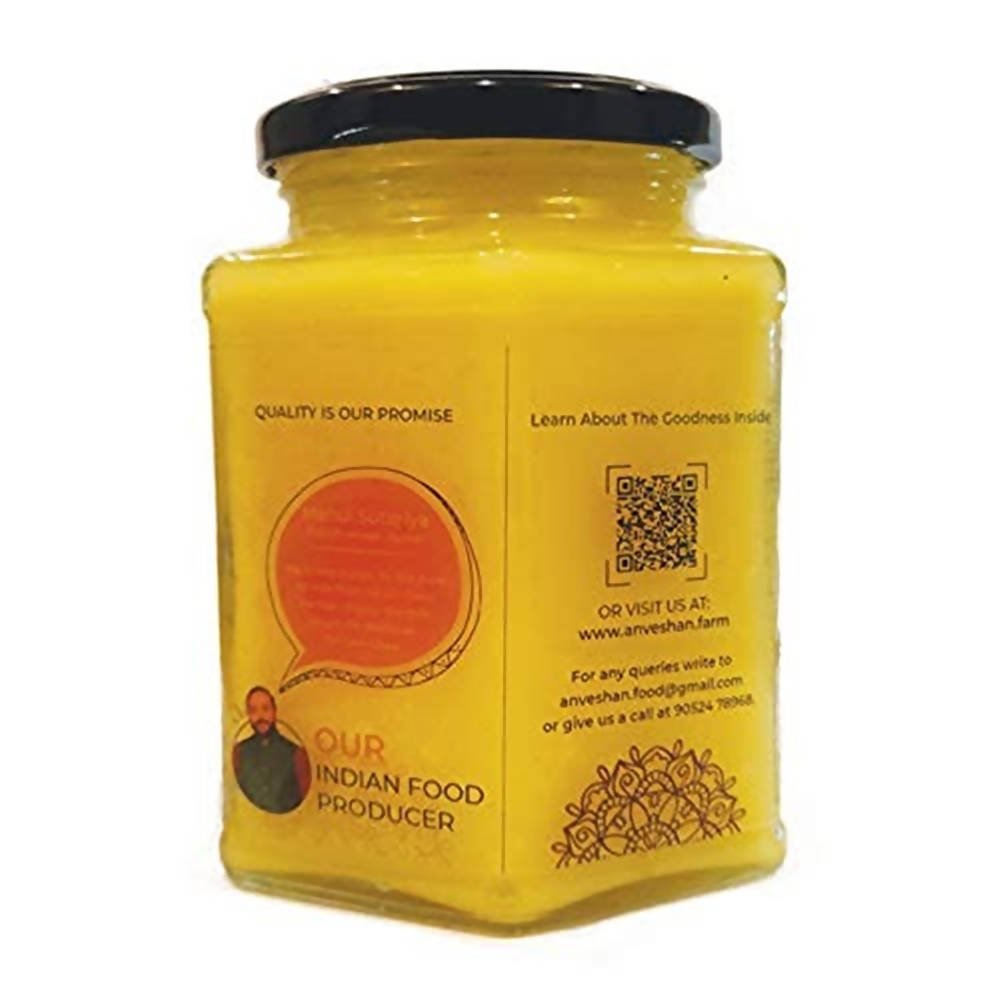 Anveshan Gir Cow Ghee | Vedic Bilona Method Ghee | Organic Ghee From Desi Cow Milk