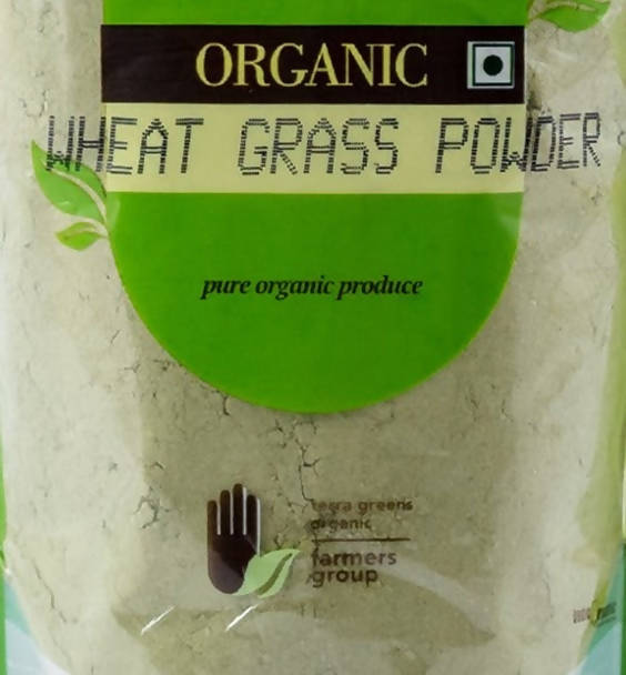 Terra Greens Organic Wheat Grass Powder