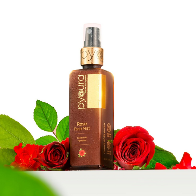 Pyoura 100% Organic Rose Water Face Toner Mist Main Image