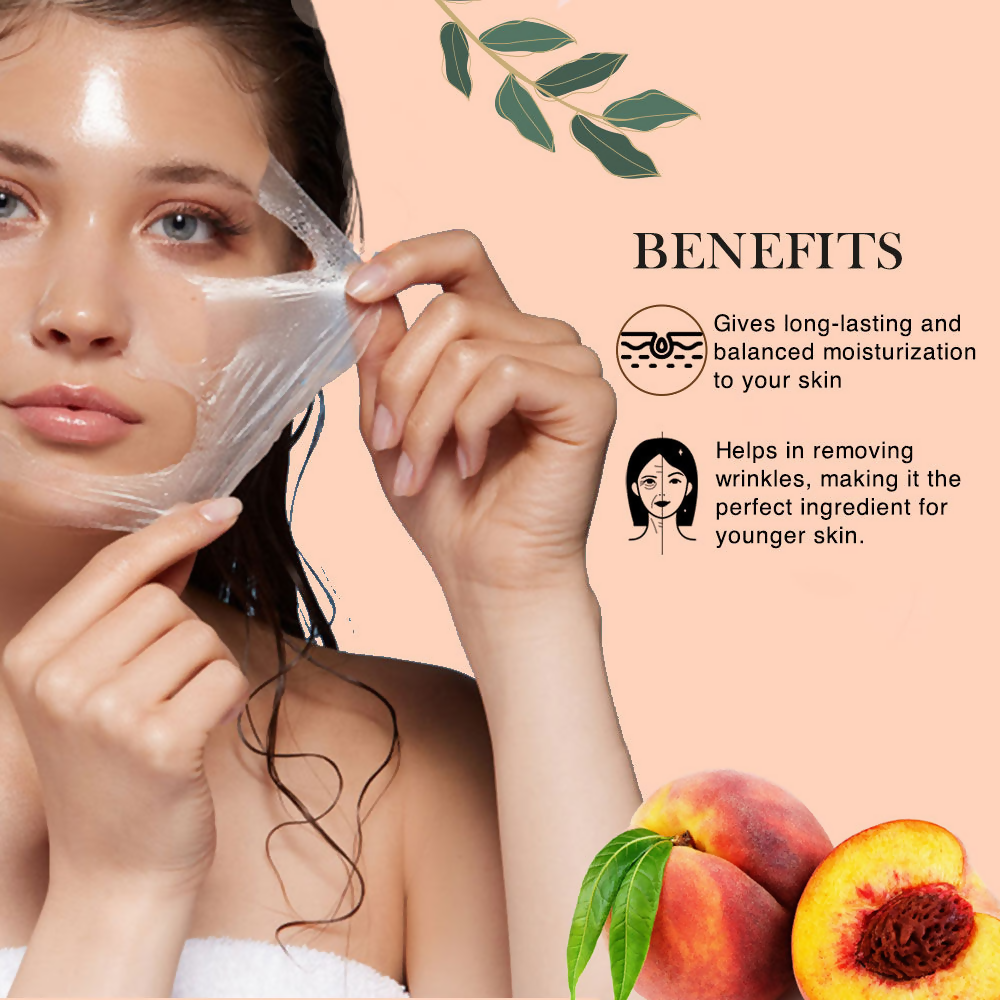 Richfeel Peach Peel Off Mask For Glowing Skin