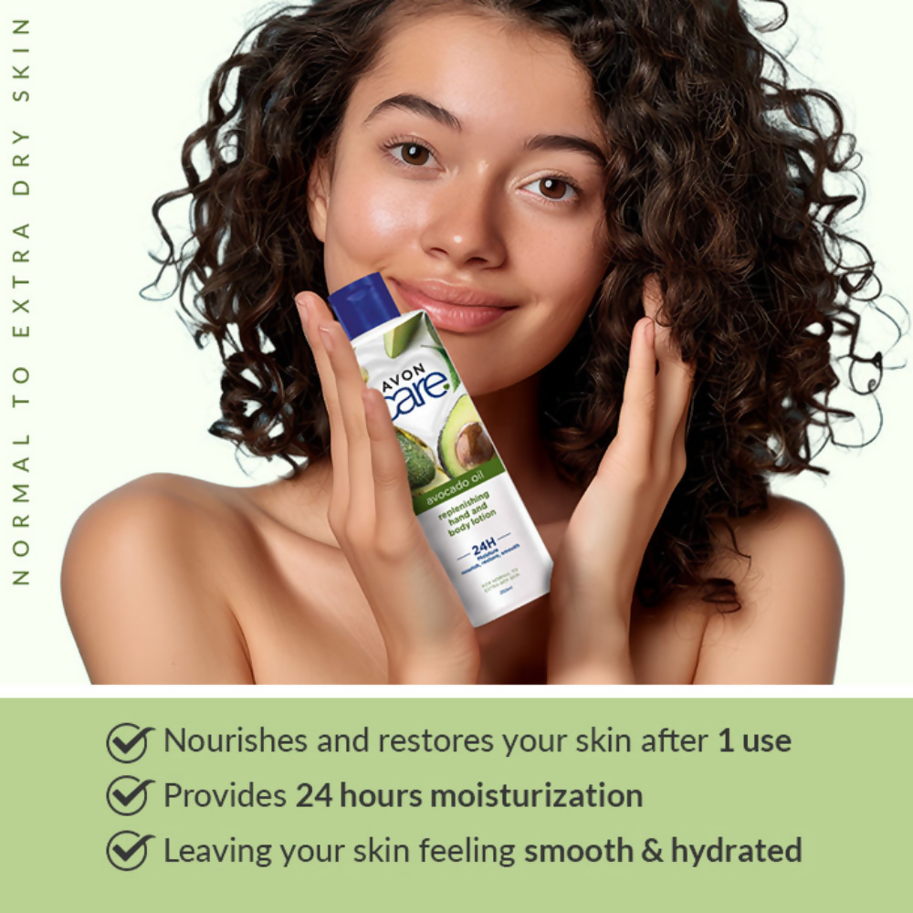 Avon Care Replenishing Avocado Hand and Body Lotion