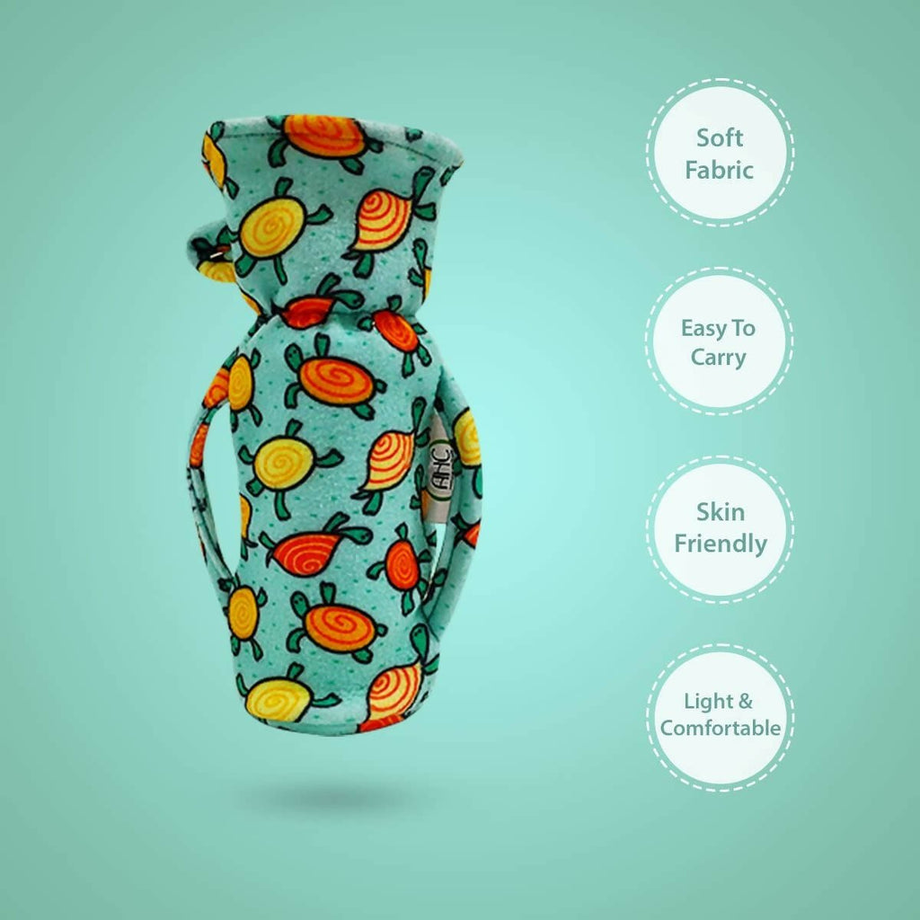 AHC Feeding Bottle Cover For Baby With Handle And Neck Grip Combo