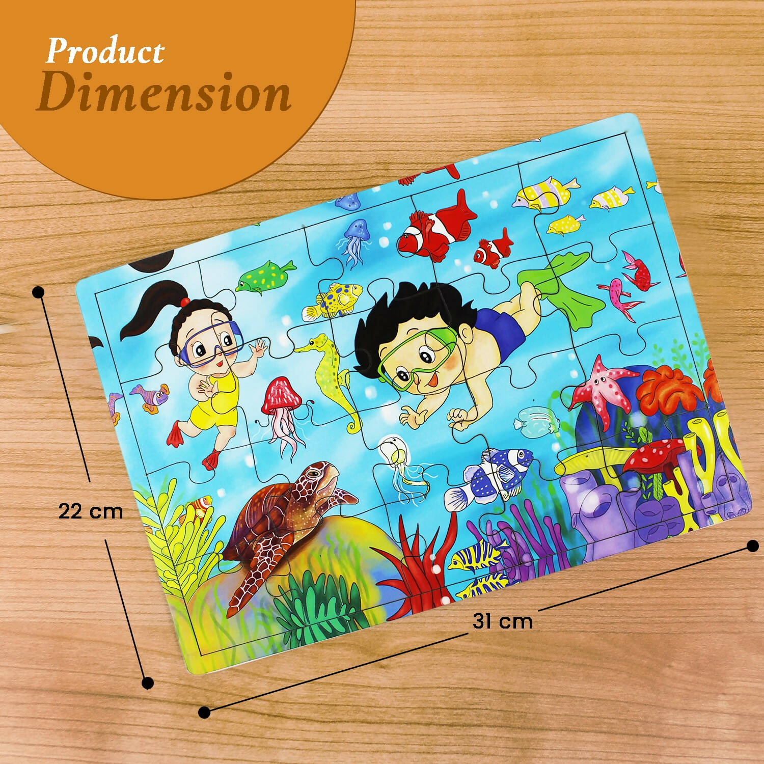 Matoyi Marine World Jigsaw Puzzle For Kids