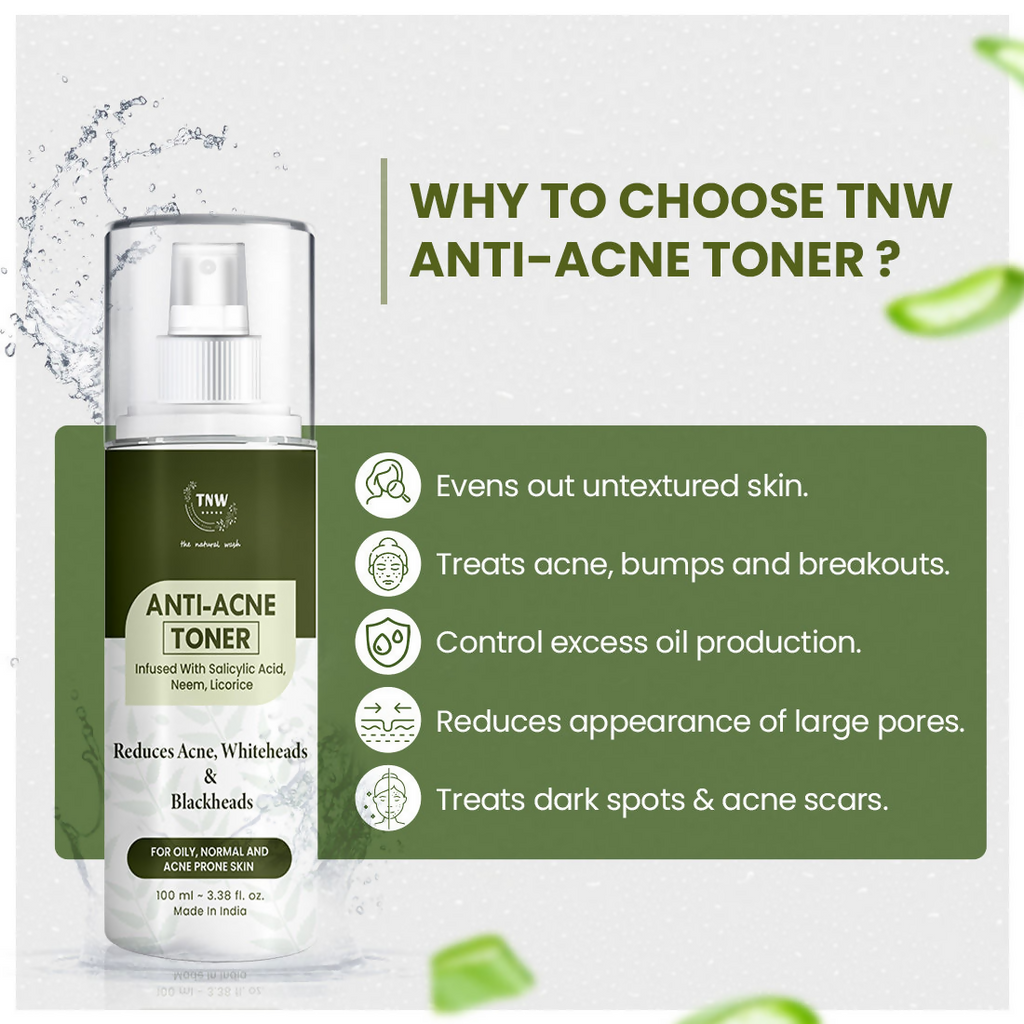 The Natural Wash Anti-Acne Toner With Salicylic Acid