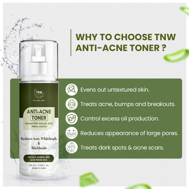 The Natural Wash Anti-Acne Toner With Salicylic Acid Main Image
