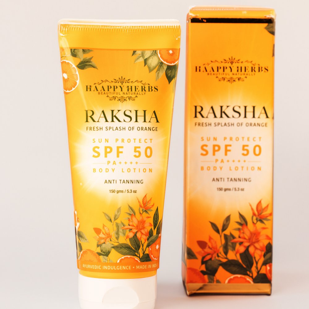 Haappyherbs Raksha Spf 50 Sun Protect Body Lotion