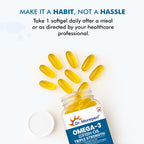 Dr. Morepen Omega-3 1250Mg Deep Sea Fish Oil Triple Strength Softgel Capsules