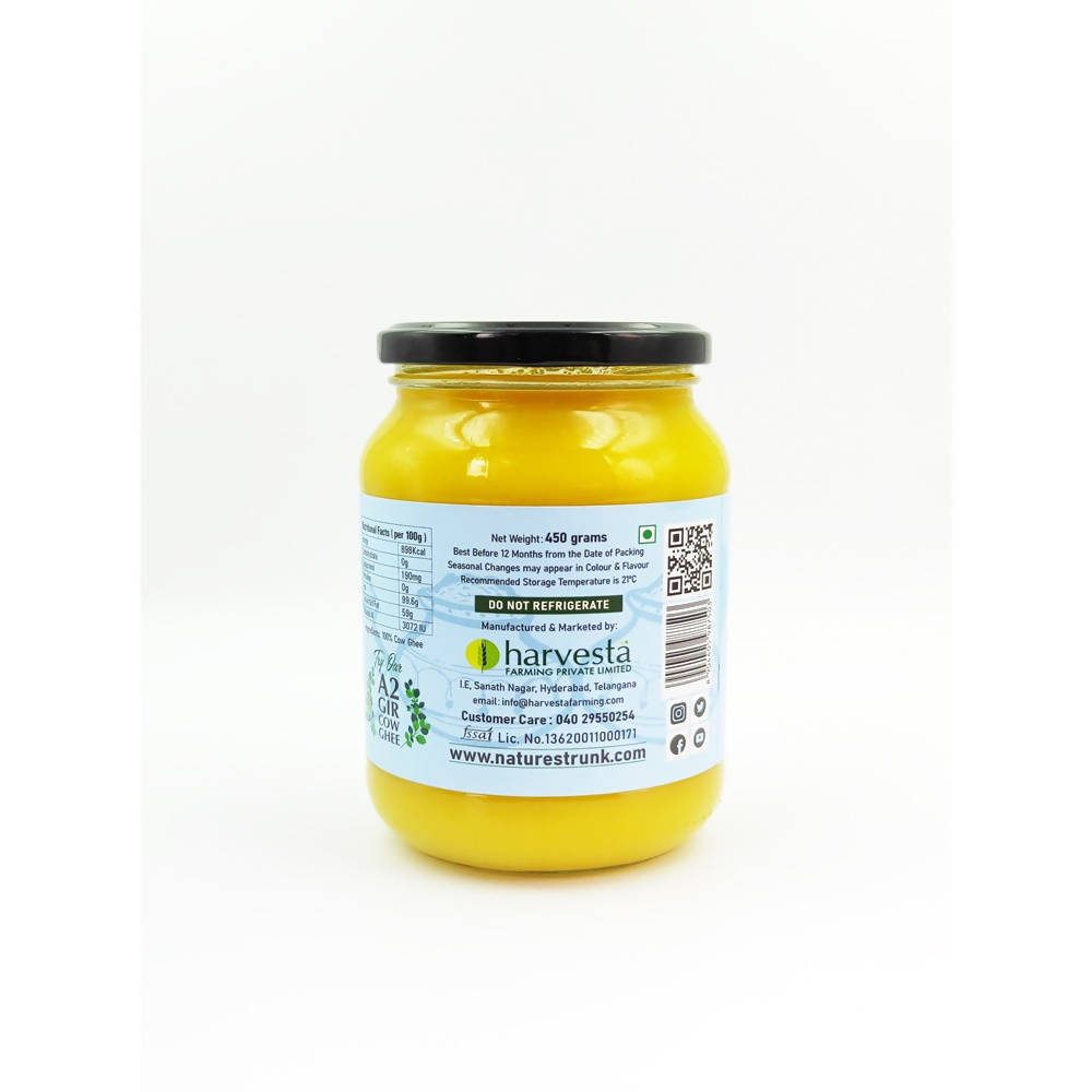 Nature's Trunk Cow Ghee | Made From Grass Fed Cow's Milk | Homemade & Certified Organic Ghee