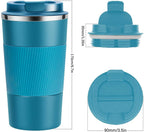 Wosta Insulated Travel Coffee Mug Tumbler 2.0 - 510ml (Blue)