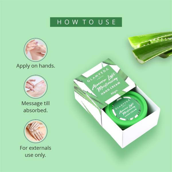 Glamveda Aloevera Light Moisturizing Hand Cream