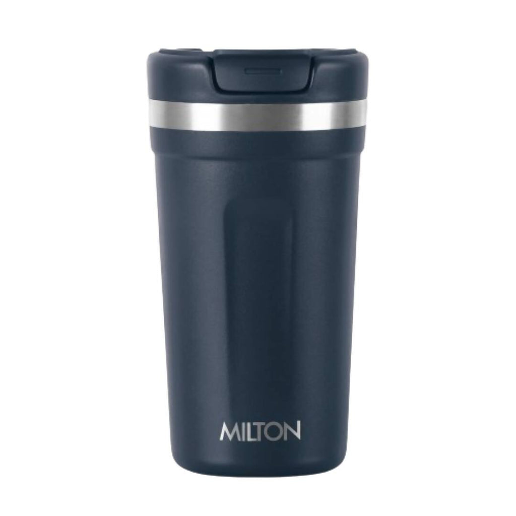 Milton Corral Thermosteel Insulated Coffee Mug Tumbler - 400ml (Navy Blue)