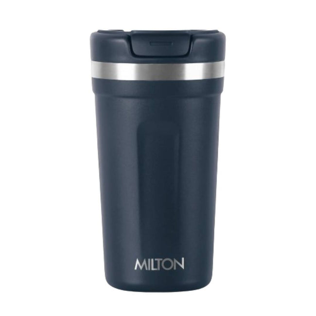 Milton Corral Thermosteel Insulated Coffee Mug Tumbler - 400ml (Navy Blue) Hover Image