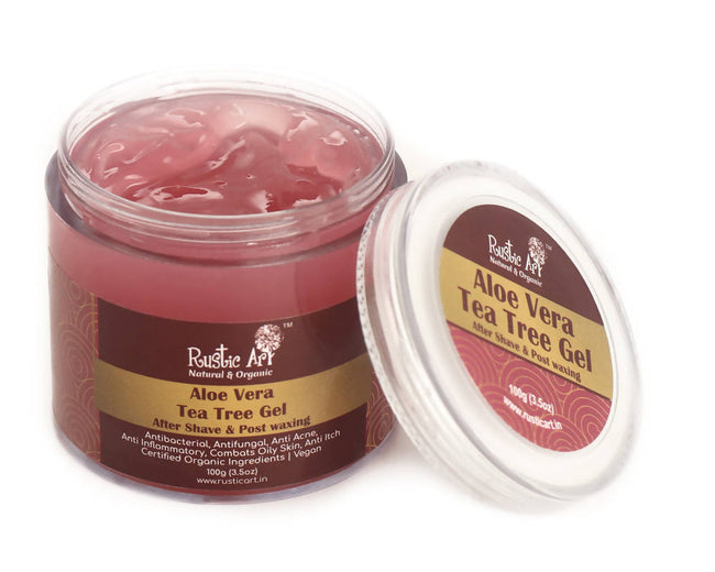 Rustic Art Tea Tree Gel After Shave & Post Waxing Hover Image