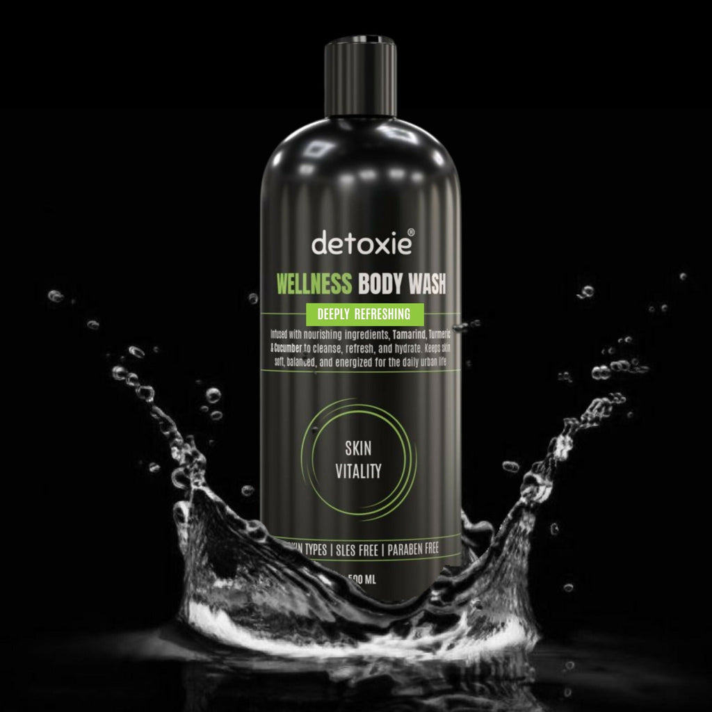 Detoxie Body Wash & Body Lotion Combo - Wellness