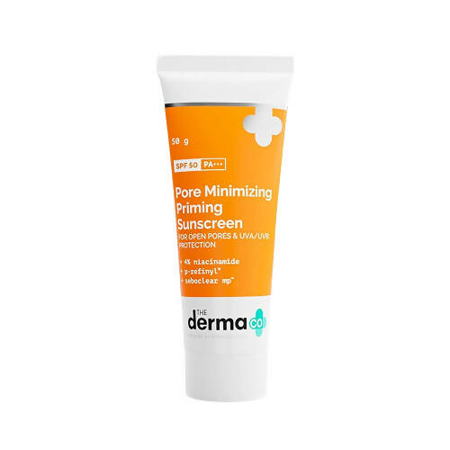 The Derma Co Pore Minimizing Priming Sunscreen With SPF 50 Hover Image