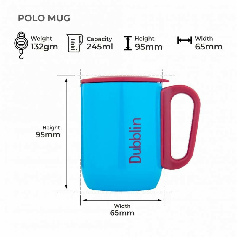 Dubblin Polo Stainless Steel Mug