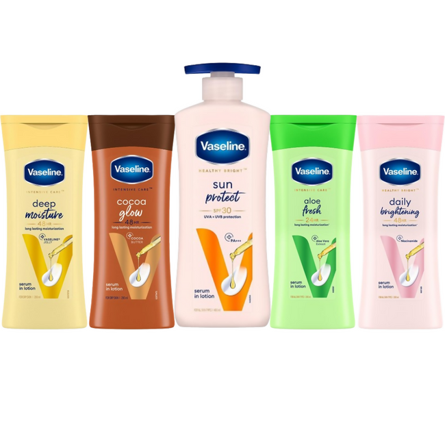 Vaseline All In One Body Care Lotions Combo Hover Image