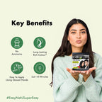 Indica 10 Min Herbal Hair Color Shampoo Natural Black Ammonia-Free