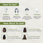 Indus Valley Natural Gel Hair Color Medium Brown 220ml Ammonia-Free