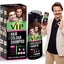 VIP Brown Hair Color Shampoo 180ml Quick Grey Coverage for Men & Women