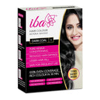 Iba Dark Brown Henna Hair Color 70g Ammonia-Free Herbal Powder