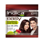 Indica 10 Min Herbal Hair Color Shampoo Natural Black Ammonia-Free