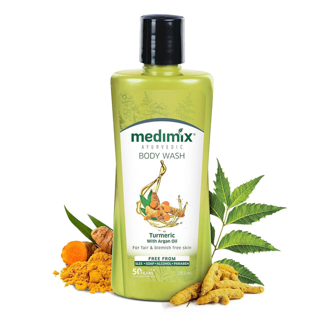 Medimix Ayurvedic Body Wash, Turmeric & Argan Oil, For Radiant, Blemish-Free & Nourished skin Hover Image