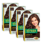 Streax Burgundy Hair Color 3.16 with Argan & Walnut Oil 100% Grey Coverage