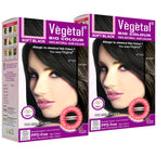 Vegetal Bio Soft Black Hair Color 150g Ammonia-Free Organic Kit